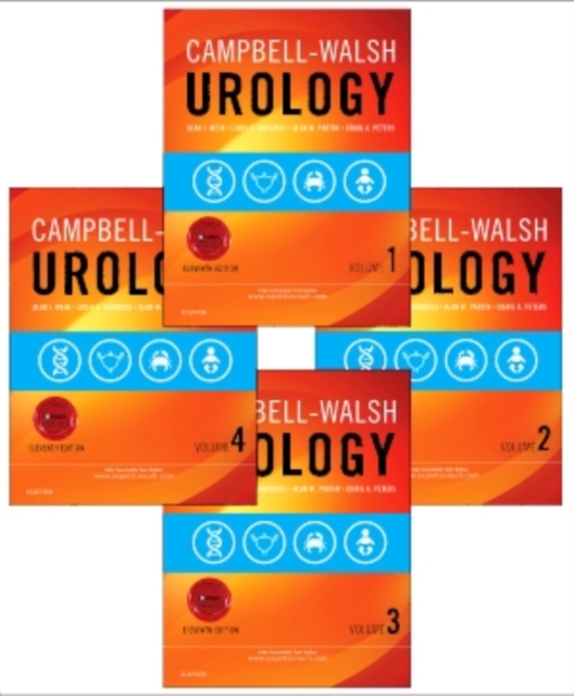 Campbell-Walsh Urology : 4-Volume Set, Hardback Book