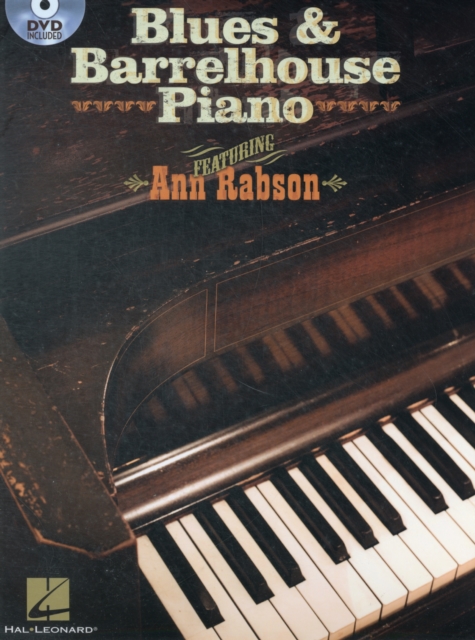 Ann Rabson : Blues & Barrelhouse Piano, Mixed media product Book