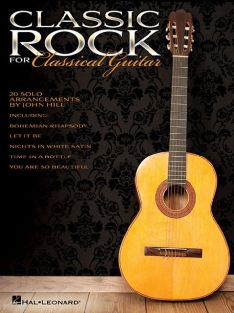 Classic Rock for Classical Guitar, Book Book