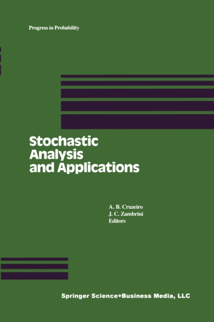 Stochastic Analysis and Applications : Proceedings of the 1989 Lisbon Conference, PDF eBook