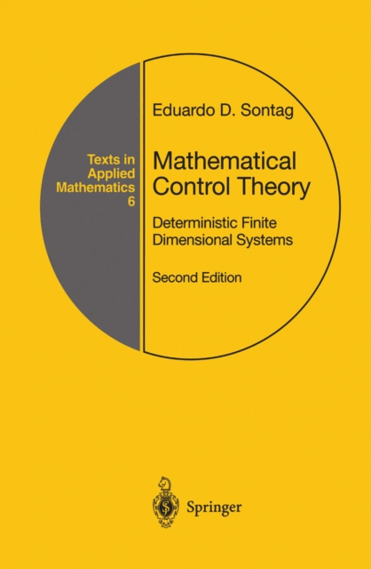 Mathematical Control Theory : Deterministic Finite Dimensional Systems, PDF eBook