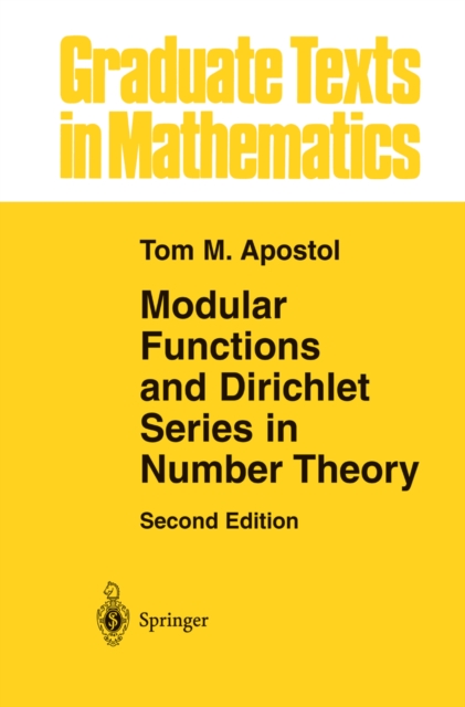 Modular Functions and Dirichlet Series in Number Theory, PDF eBook