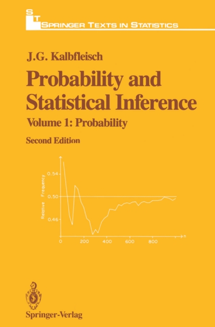 Probability and Statistical Inference : Volume 1: Probability, PDF eBook