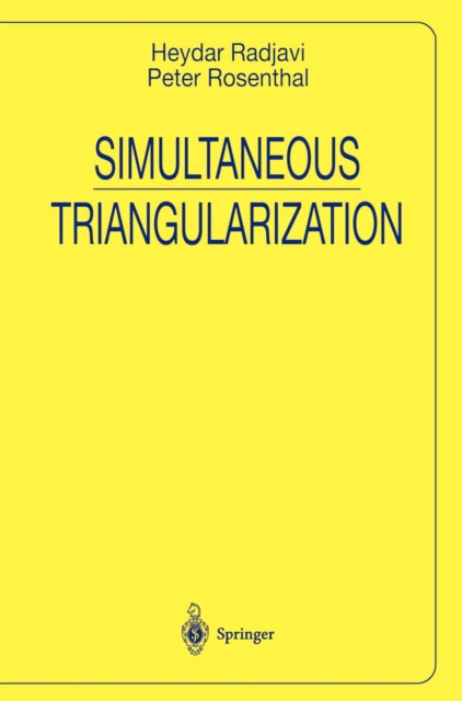 Simultaneous Triangularization, PDF eBook