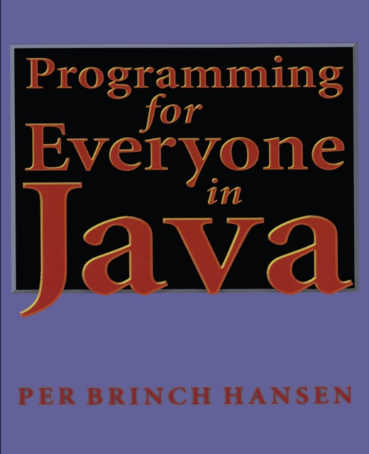 Programming for Everyone in Java, PDF eBook