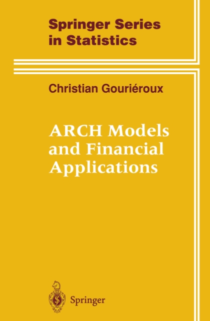 ARCH Models and Financial Applications, PDF eBook