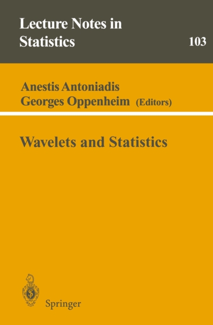Wavelets and Statistics, PDF eBook