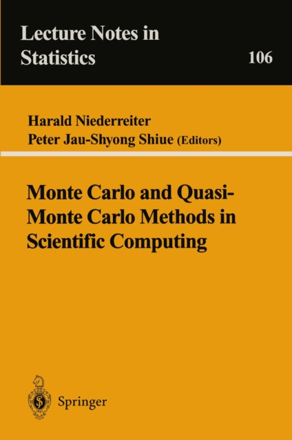 Monte Carlo and Quasi-Monte Carlo Methods in Scientific Computing : Proceedings of a conference at the University of Nevada, Las Vegas, Nevada, USA, June 23-25, 1994, PDF eBook