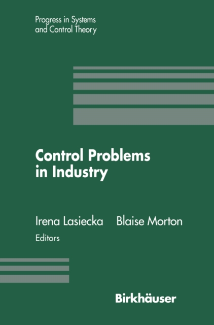 Control Problems in Industry : Proceedings from the SIAM Symposium on Control Problems San Diego, California July 22-23, 1994, PDF eBook