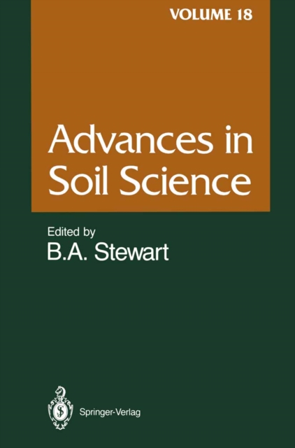 Advances in Soil Science : Volume 18, PDF eBook
