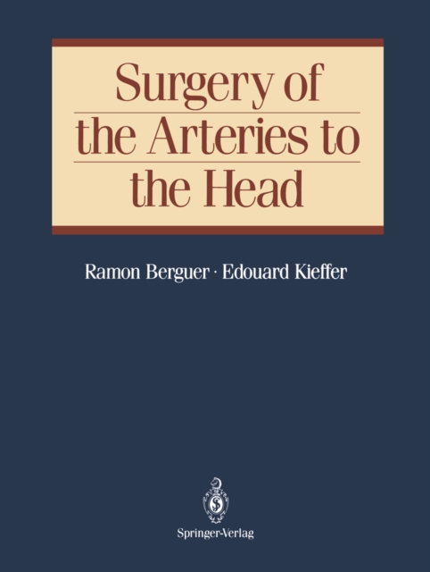Surgery of the Arteries to the Head, PDF eBook