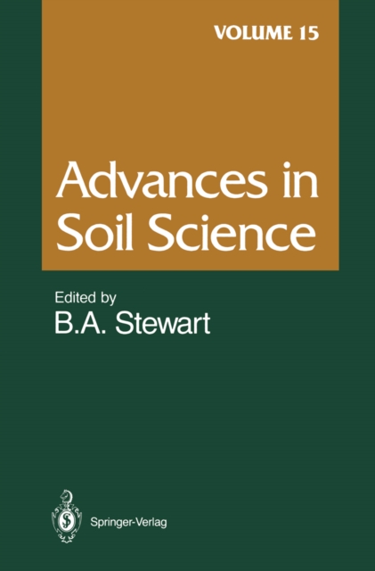 Advances in Soil Science : Volume 15, PDF eBook