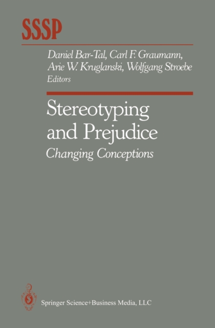Stereotyping and Prejudice : Changing Conceptions, PDF eBook