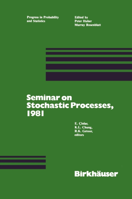 Seminar on Stochastic Processes, 1981, PDF eBook
