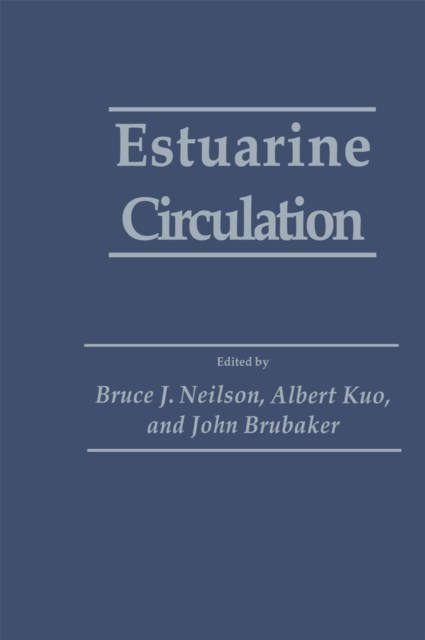 Estuarine Circulation, PDF eBook