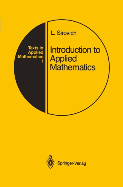 Introduction to Applied Mathematics, PDF eBook