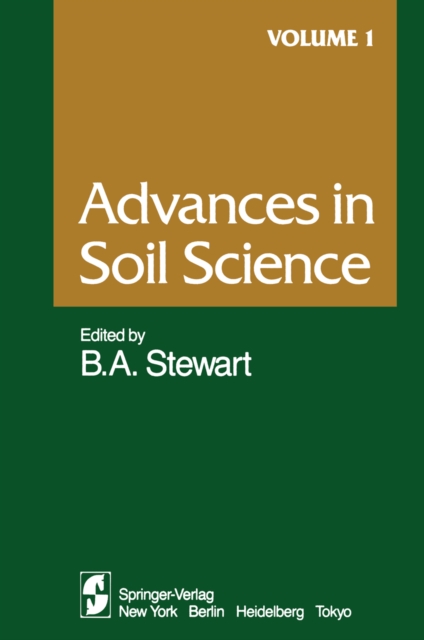 Advances in Soil Science, PDF eBook