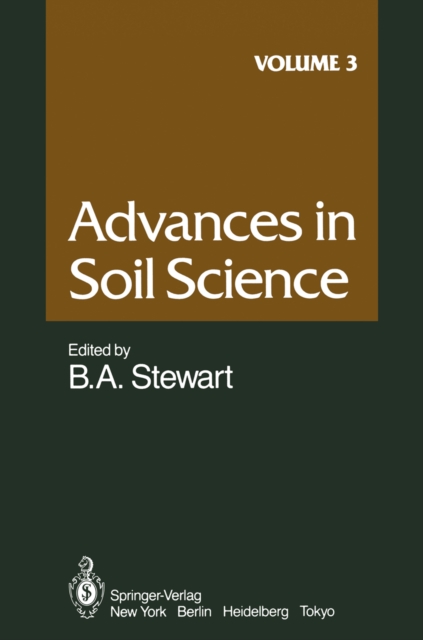Advances in Soil Science : Volume 3, PDF eBook