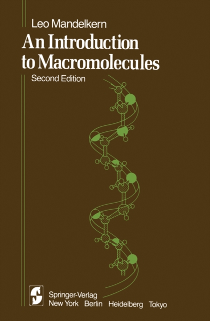 An Introduction to Macromolecules, PDF eBook