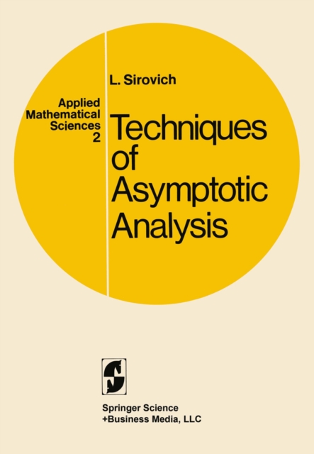 Techniques of Asymptotic Analysis, PDF eBook