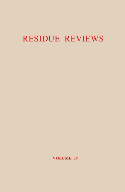 The Carbinole Acaricides: Chlorobenzilate and Chloropropylate, PDF eBook