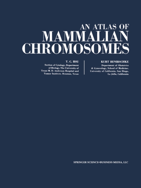 An Atlas of Mammalian Chromosomes : Volume 6, PDF eBook