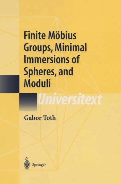 Finite Mobius Groups, Minimal Immersions of Spheres, and Moduli, PDF eBook