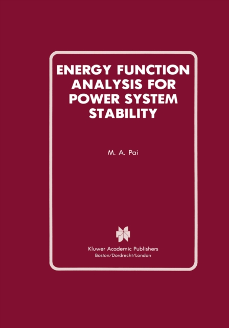 Energy Function Analysis for Power System Stability, PDF eBook