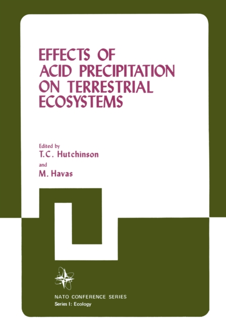 Effects of Acid Precipitation on Terrestrial Ecosystems, PDF eBook