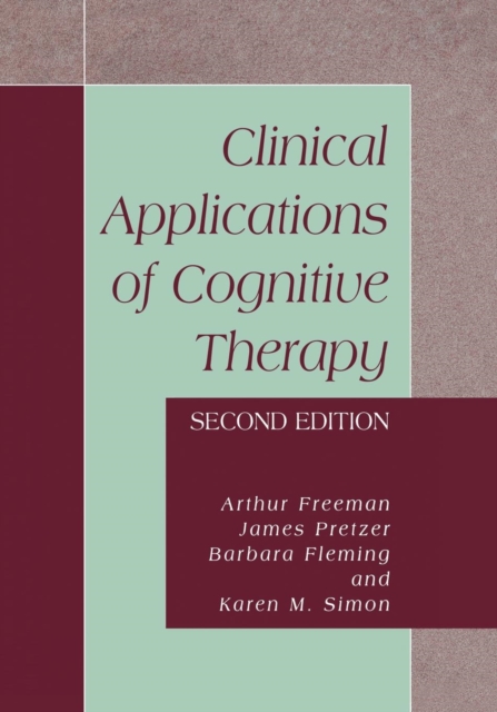 Clinical Applications of Cognitive Therapy, Paperback / softback Book