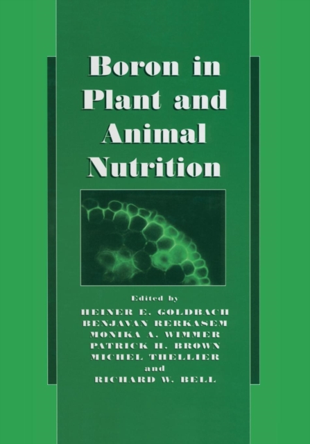Boron in Plant and Animal Nutrition, Paperback / softback Book