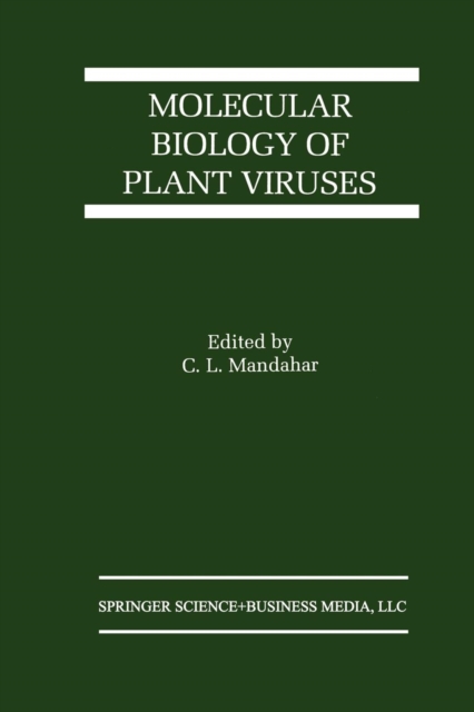 Molecular Biology of Plant Viruses, Paperback / softback Book