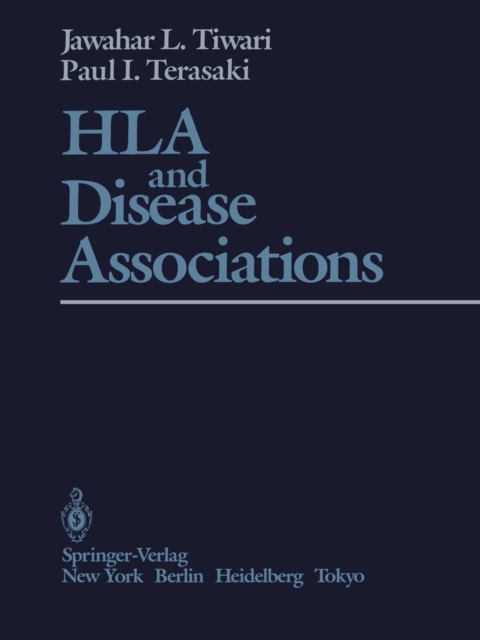 HLA and Disease Associations, PDF eBook
