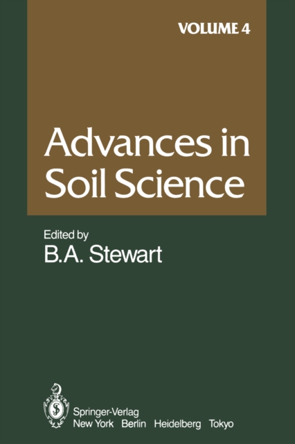 Advances in Soil Science : Volume 4, PDF eBook