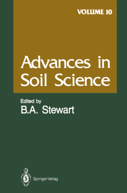 Advances in Soil Science : Volume 10, PDF eBook