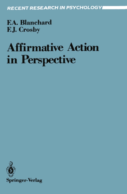 Affirmative Action in Perspective, PDF eBook