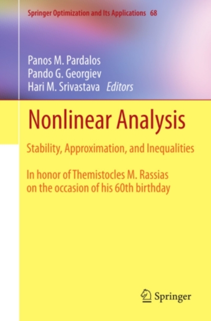 Nonlinear Analysis : Stability, Approximation, and Inequalities, PDF eBook