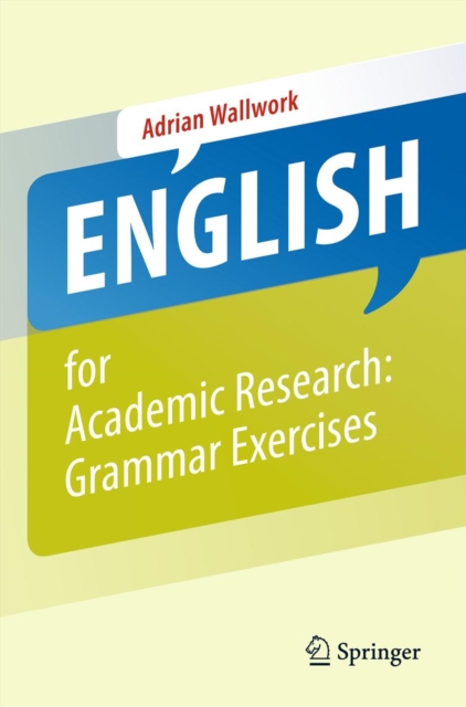 English for Academic Research: Grammar Exercises, PDF eBook