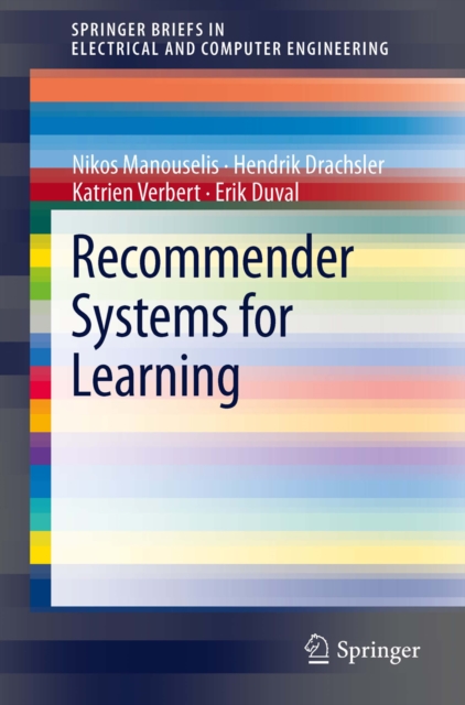 Recommender Systems for Learning, PDF eBook