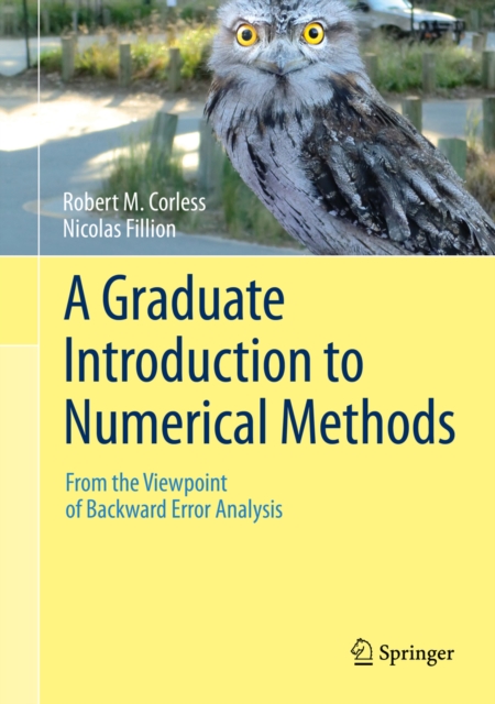 A Graduate Introduction to Numerical Methods : From the Viewpoint of Backward Error Analysis, PDF eBook