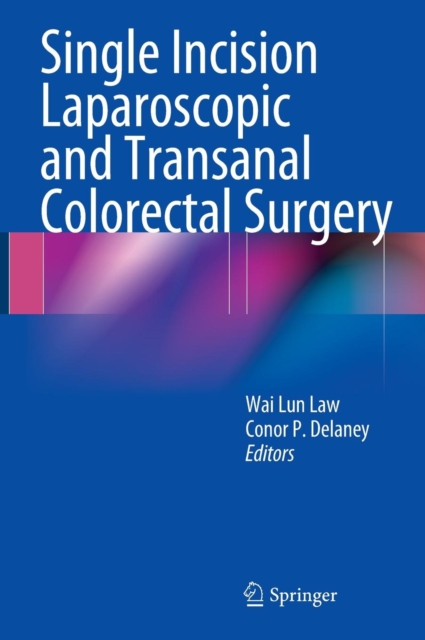 Single Incision Laparoscopic and Transanal Colorectal Surgery, Hardback Book