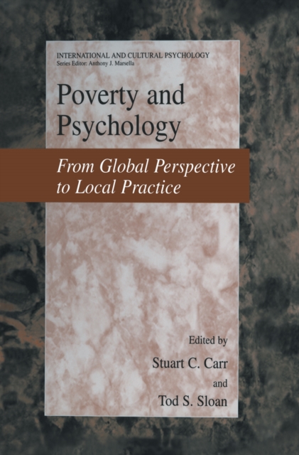 Poverty and Psychology : From Global Perspective to Local Practice, PDF eBook