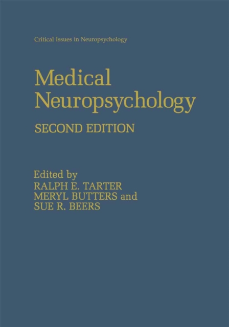 Medical Neuropsychology : Second Edition, PDF eBook