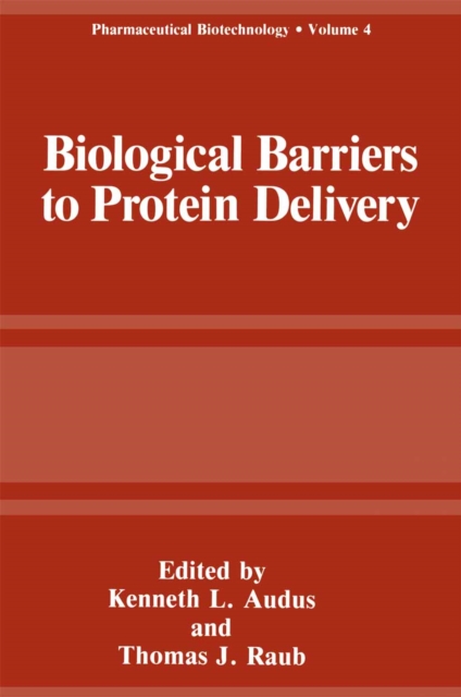 Biological Barriers to Protein Delivery, PDF eBook