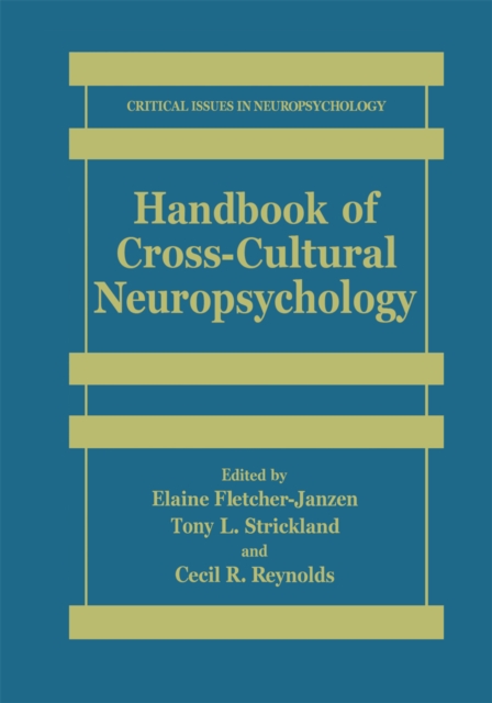 Handbook of Cross-Cultural Neuropsychology, PDF eBook
