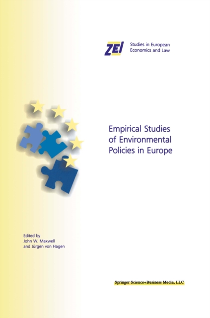 Empirical Studies of Environmental Policies in Europe, PDF eBook