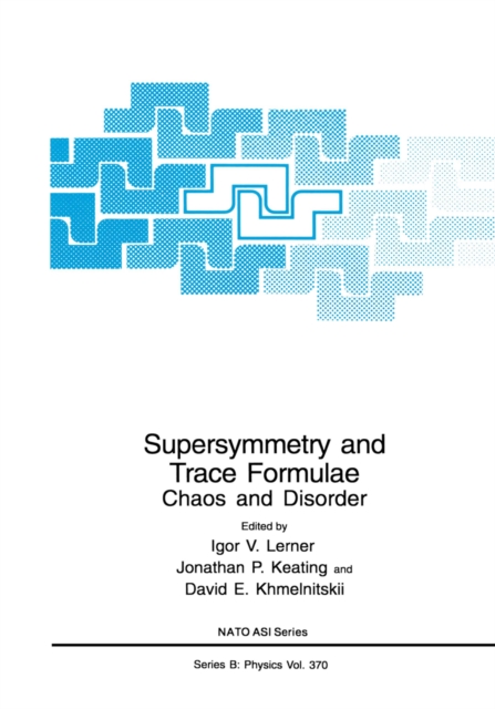 Supersymmetry and Trace Formulae : Chaos and Disorder, PDF eBook