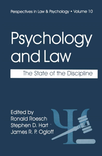 Psychology and Law : The State of the Discipline, PDF eBook