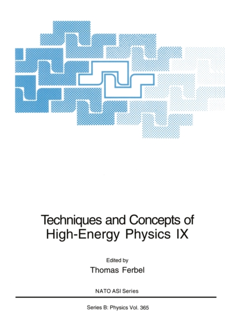 Techniques and Concepts of High-Energy Physics IX, PDF eBook