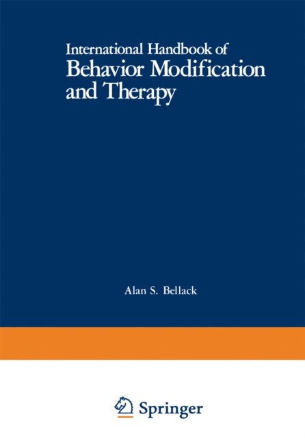 International Handbook of Behavior Modification and Therapy, PDF eBook